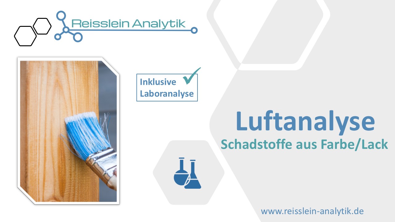 Luftanalyse Farben/Lacke